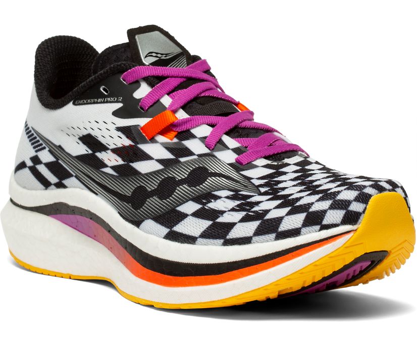 Saucony Endorphin Pro 2 Women's Running Shoes Light Grey / Black | AU 109TCEV